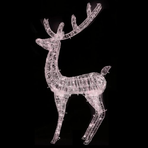 XXL Acrylic Christmas Reindeer 250 LED 180cm Warm White - Image 4
