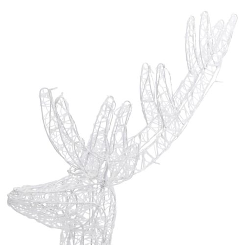 XXL Acrylic Christmas Reindeer 250 LED 180cm Warm White - Image 6