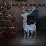 XXL Acrylic Christmas Reindeer 250 LED 180cm Cold white