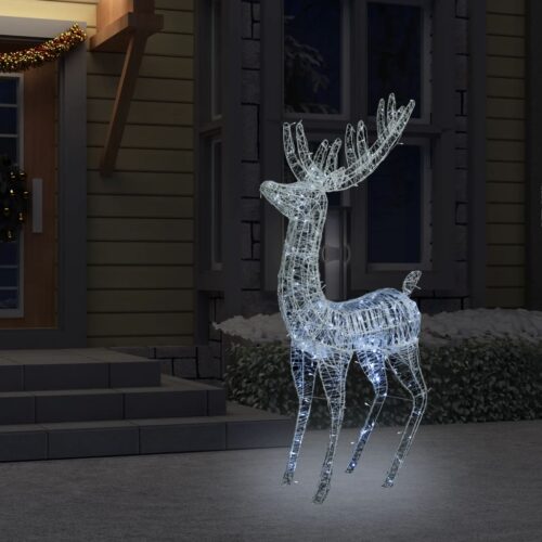 XXL Acrylic Christmas Reindeer 250 LED 180cm Cold white - Image 3