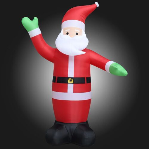 Christmas Inflatable Santa LED Light Giant XXL Xmas Outdoor Garden Decor 6M - Image 3