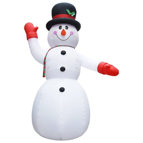 Christmas Inflatable Snowman with LED IP44 600cm XXL - Image 2