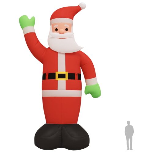 10m Giant Santa Large Christmas Inflatable LED Lights 1000cm Outdoor Xmas Decor - Image 11