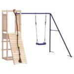Outdoor Playset Solid Wood Pine