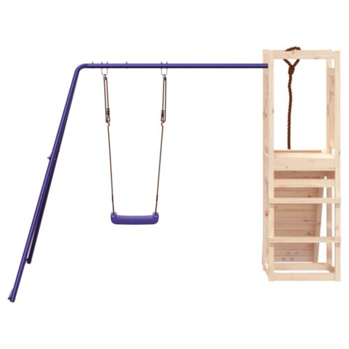 Outdoor Playset Solid Wood Pine - Image 7