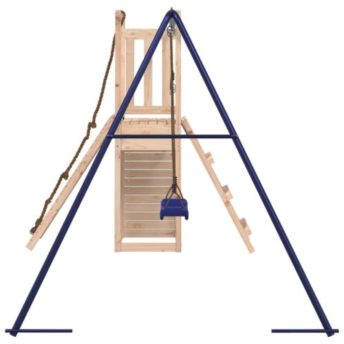 Outdoor Playset Solid Wood Pine - Image 5