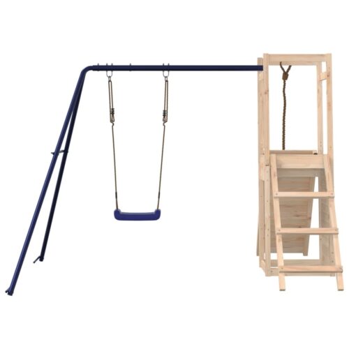 Outdoor Playset Solid Wood Pine - Image 6