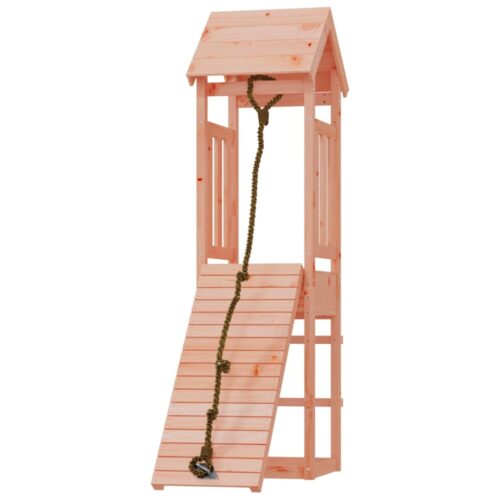 Playhouse with Climbing Wall Solid Wood Douglas - Image 3
