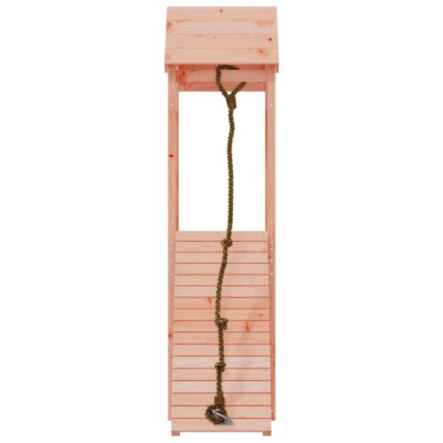 Playhouse with Climbing Wall Solid Wood Douglas - Image 4