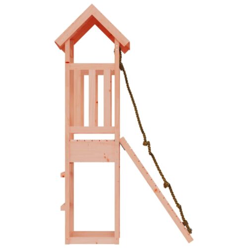 Playhouse with Climbing Wall Solid Wood Douglas - Image 5