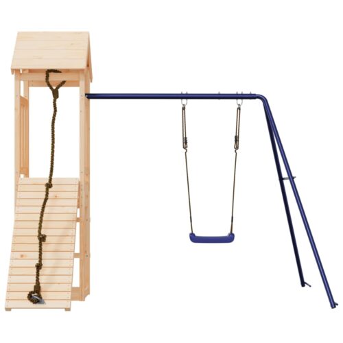 Outdoor Playset Solid Wood Pine - Image 4