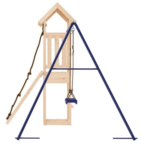 Outdoor Playset Solid Wood Pine - Image 6