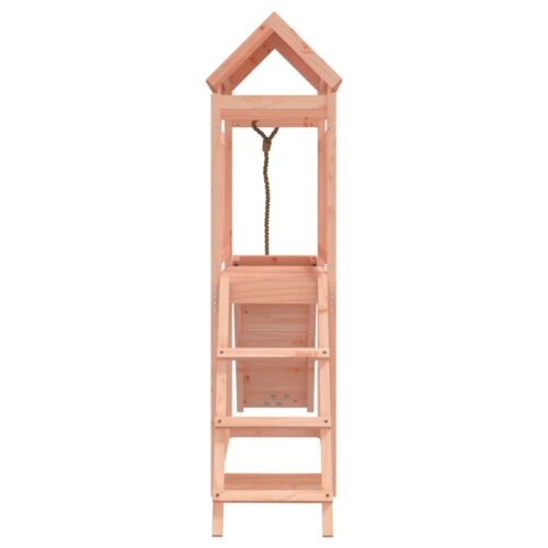Playhouse with Climbing Wall Solid Wood Douglas - Image 7