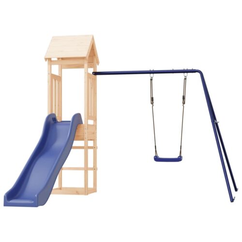 Outdoor Playset Solid Wood Pine - Image 3