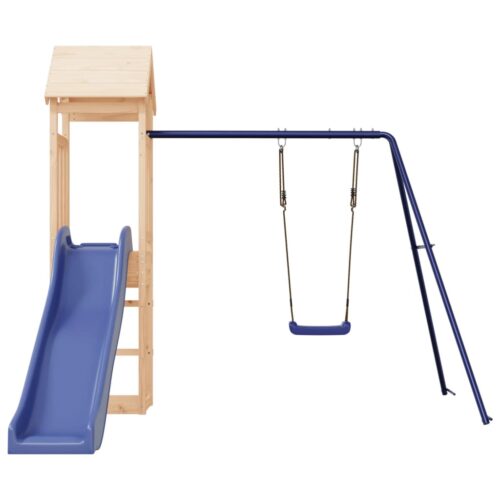 Outdoor Playset Solid Wood Pine - Image 4