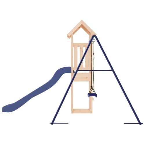 Outdoor Playset Solid Wood Pine - Image 6