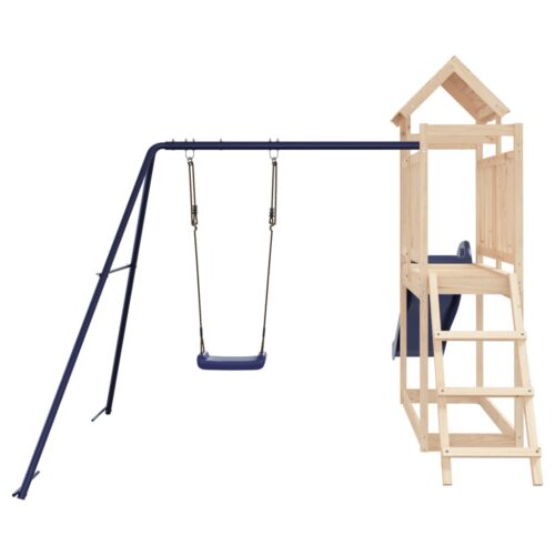 Outdoor Playset Solid Wood Pine - Image 7