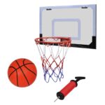 Indoor Mini Basketball Hoop Set with Ball Pump
