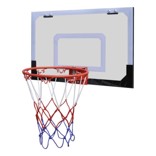 Indoor Mini Basketball Hoop Set with Ball Pump - Image 2