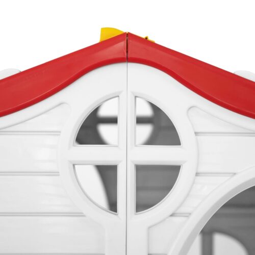 Kids Foldable Playhouse with Working Door Windows - Image 7