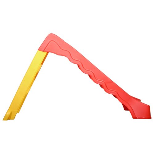 Foldable Slide for Kids Indoor Outdoor Red Yellow - Image 5