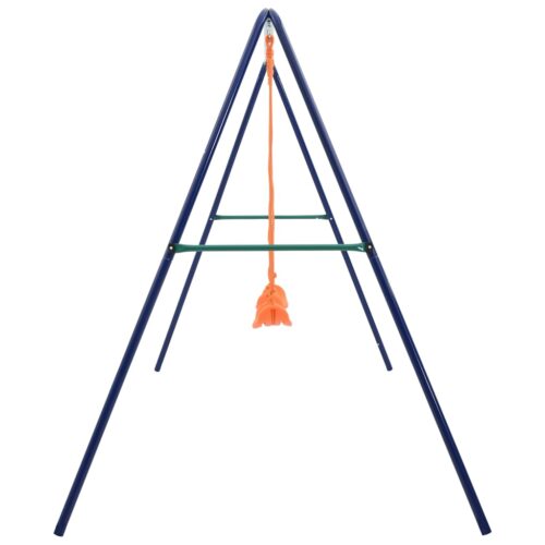 Swing Set with 2 Seats Steel - Image 3