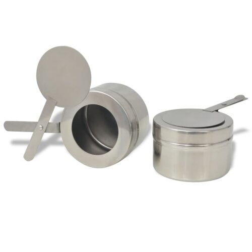 3-Piece Chafing Dish Bain Marie Set Stainless Steel Buffet Food Warmer - Image 11