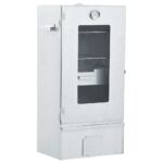 BBQ Oven Smoker with 1kg Wood Chips 44.5x29x83cm