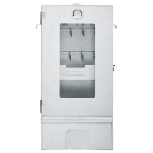 BBQ Oven Smoker with 1kg Wood Chips 44.5x29x83cm - Image 2