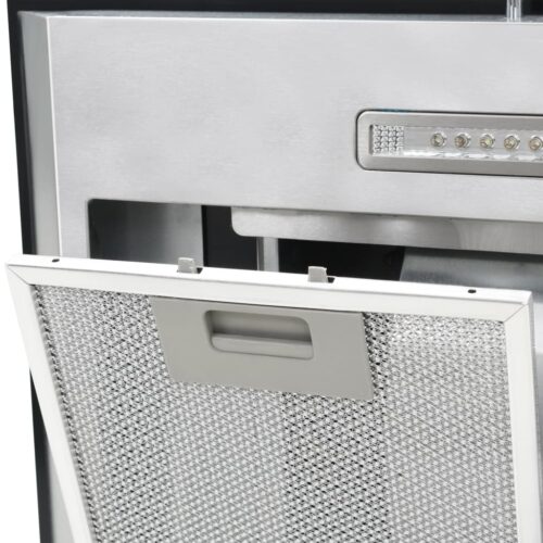 Island Range Hood 90cm Stainless Steel 756m³/h LED - Image 8
