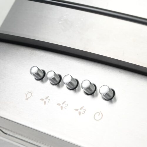 Island Range Hood 90cm Stainless Steel 756m³/h LED - Image 9