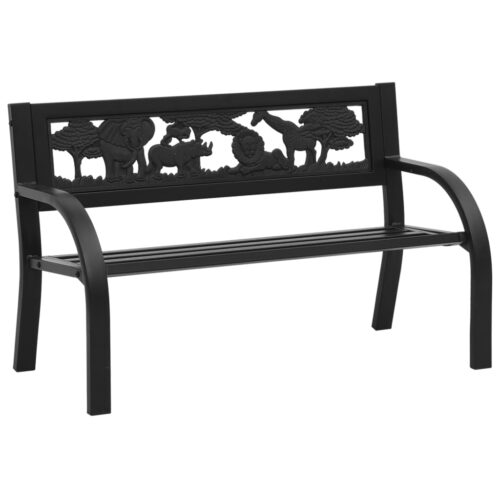 Children Garden Bench 86cm Steel