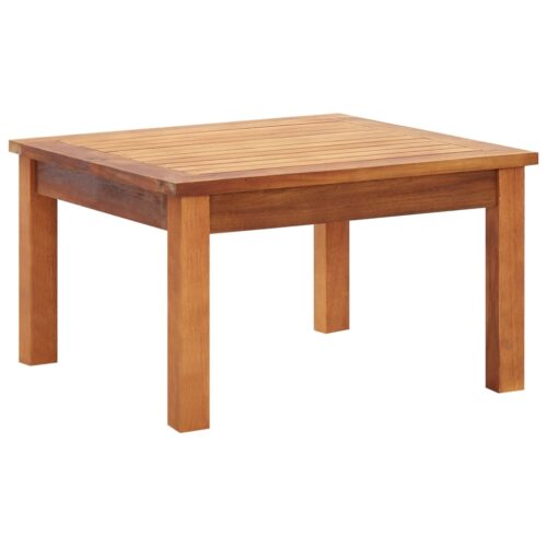 Garden Coffee Table 60x60x36cm Solid Acacia Wood