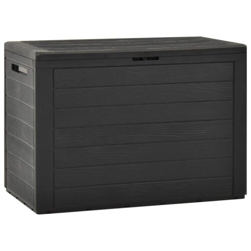 Garden Storage Box Anthracite 78x44x55cm