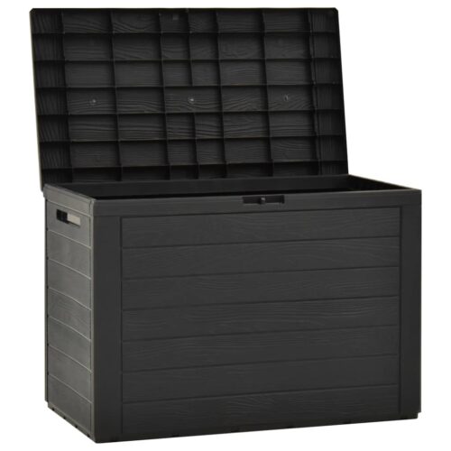 Garden Storage Box Anthracite 78x44x55cm - Image 6