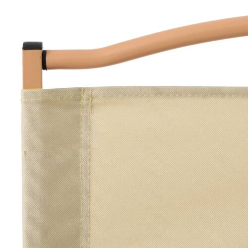 Camping Chairs 2pcs Beige 54x55x78cm Oxford Fabric - Image 7