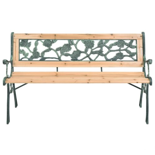 Garden Bench 122cm Wood - Image 2