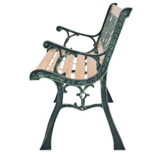 Garden Bench 122cm Wood - Image 3