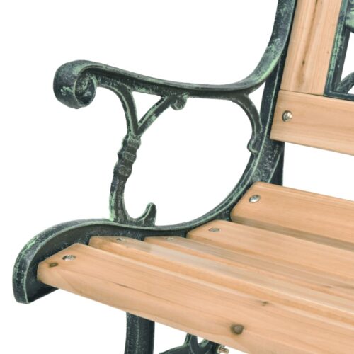 Garden Bench 122cm Wood - Image 4