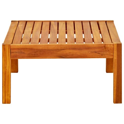 Garden Table 85x57x29cm Solid Acacia Wood - Image 3