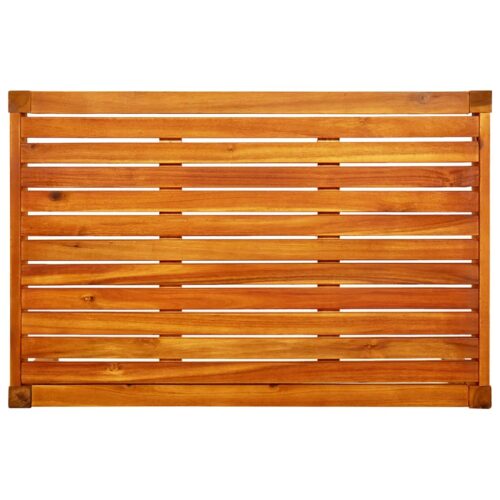 Garden Table 85x57x29cm Solid Acacia Wood - Image 5