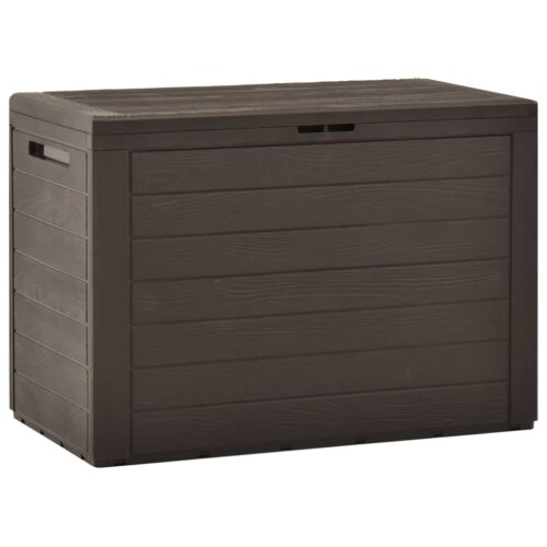 Garden Storage Box Brown 78x44x55cm