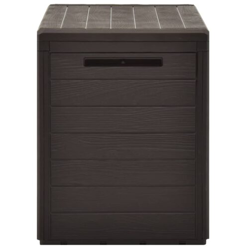 Garden Storage Box Brown 78x44x55cm - Image 3