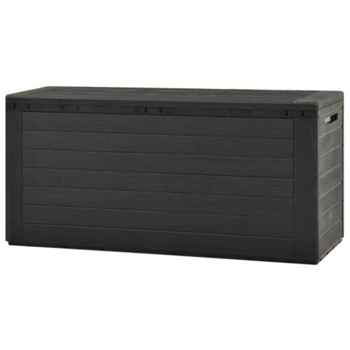 Garden Storage Box Anthracite 116x44x55cm - Image 3
