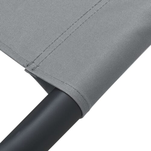 Outdoor Lounge Bed Fabric Anthracite - Image 6