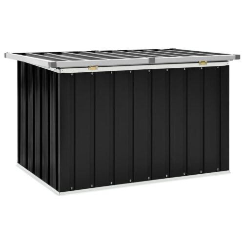 Garden Storage Box Anthracite 109x67x65cm - Image 3