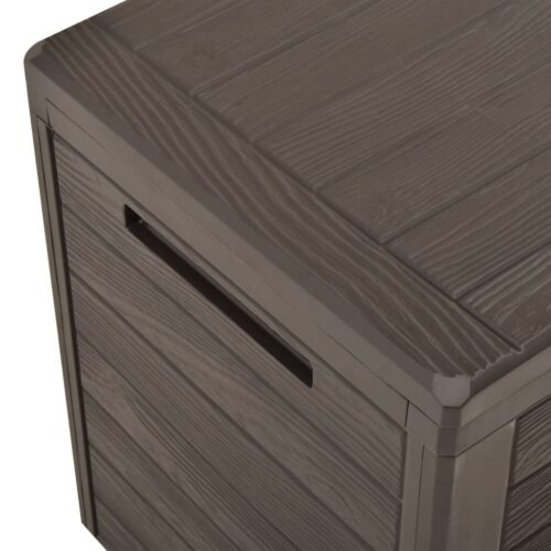 Garden Storage Box Brown 116x44x55cm - Image 5