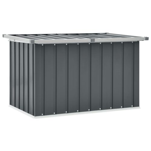 Garden Storage Box Grey 109x67x65cm