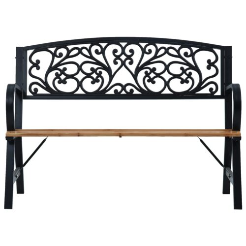 Garden Bench 120cm Wood - Image 2