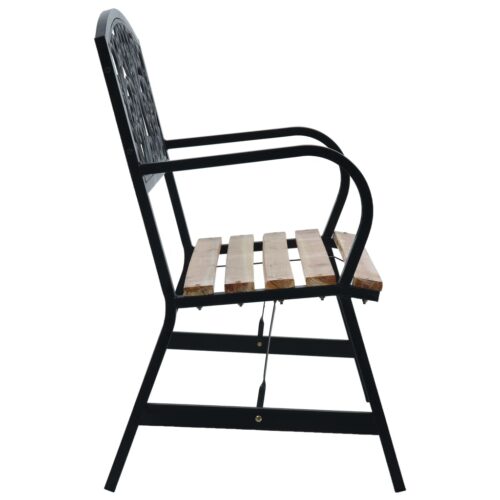 Garden Bench 120cm Wood - Image 7